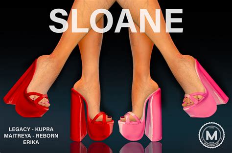second life marketplace [moda] sloane heels and hud
