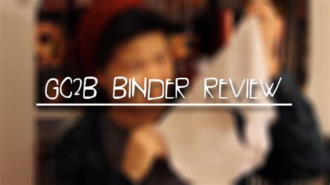 Gc2b Binder Review Youtube