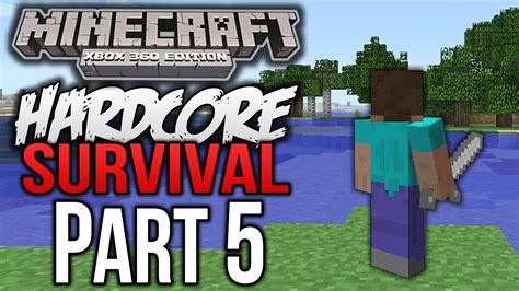 Minecraft Xbox 360 Hardcore Survival Part 5 Dang Creepers