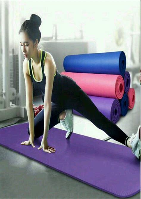 Our passion is to spread health and wellness around. Jual Matras Yoga Tebal Premium / Matras Senam Yoga mat ...