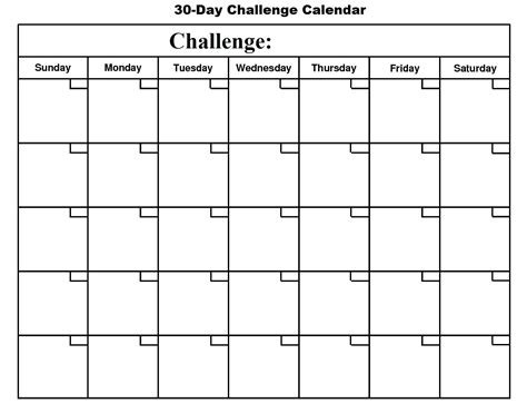 Printable 30 Day Calendar Printable 360 Degree Blank Calendar Pages