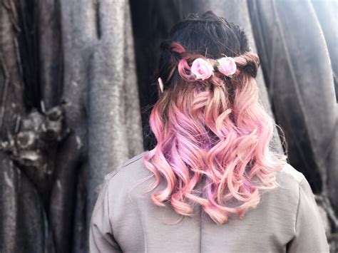 Pastel Pink And Purple Ombre Hair By Karvasg Credits Rozziella