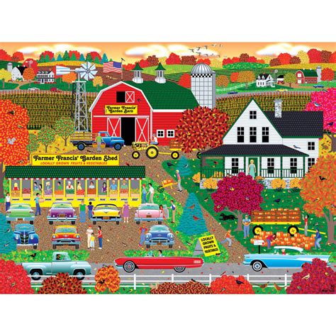 Whether the skill level is as a beginner or something more advanced, they're an ideal way to pass the time when you have nothing else to do like waiting in an airport, sitting in your car or as a means to. Autumn Harvest 500 Piece Jigsaw Puzzle | Spilsbury