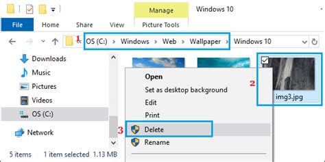 How To Delete Desktop Background Images In Windows 10