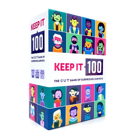 Keep It 100 The Card Game From Cut
