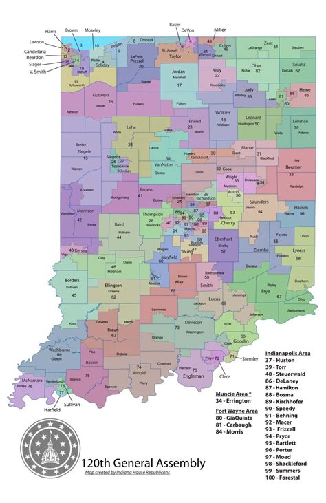 Map Of Indiana