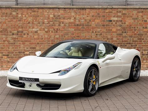 2015 Used Ferrari 458 Italia Dct Bianco Italia