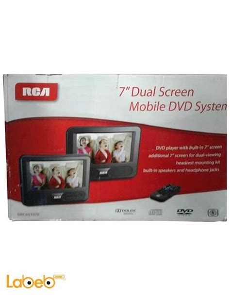 Rca Mobile Dvd System Dual 7 Inch Screen Drc69707e