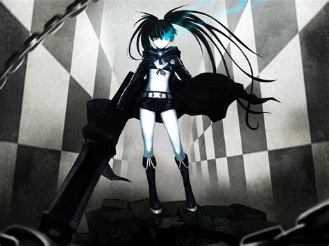 Black Rock Shooter Wallpaper And Background Image 1600x1200 Id