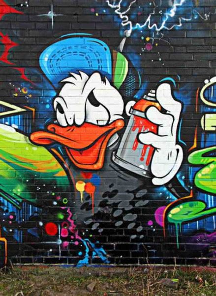 46 Cartoon Graffiti Wallpapers Wallpapersafari