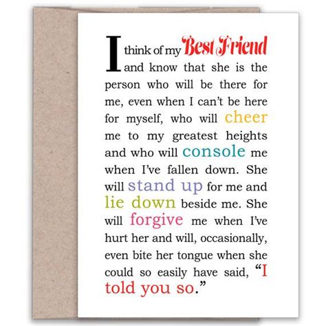 Looking for just the right words to write inside a birthday card for a friend or loved one? Best Friends Birthday | I Think of My Best Friend | Best ...
