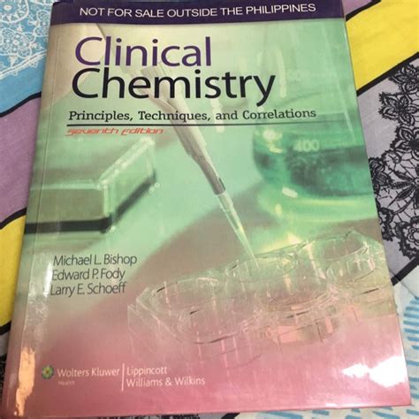 Clinical Chemistry By Bishop Fody And Schoeff 7thedition Shopee
