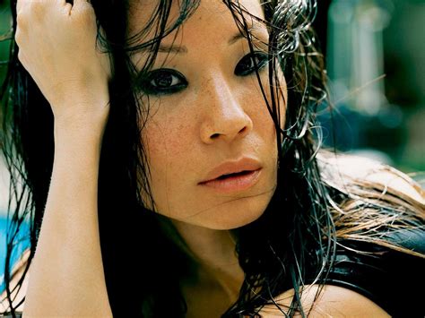 face women model portrait brunette asian photography actress black hair freckles