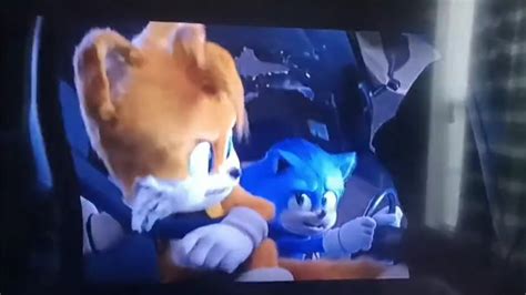 New Tails And Sonic Footages Police Car Chase Sonic Movie 2 Youtube