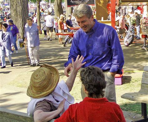 rybak campaigning for governor running the city will be tough minnesota public radio news