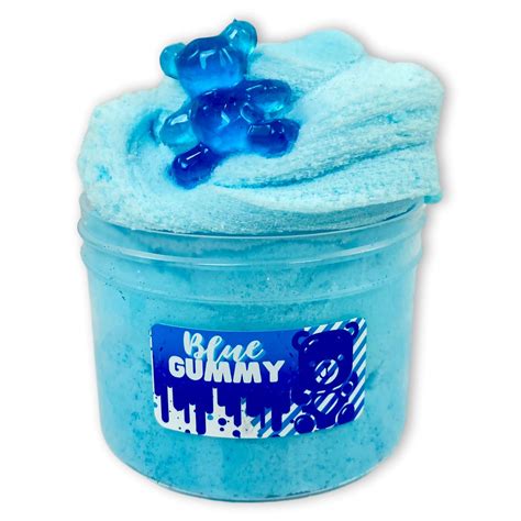 Blue Gummy Cloud Slime Shop Slime Dope Slimes