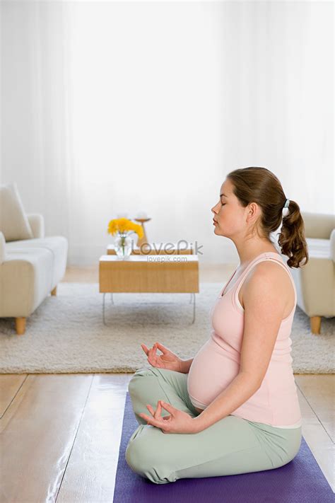 Pregnant Woman Meditating Picture And Hd Photos Free Download On Lovepik
