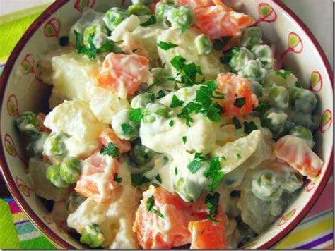Les meilleures recettes de macédoine avec légumes notã©es et commentã©es par les ingrédients: Macédoine de légumes / mayonnaise | À Découvrir