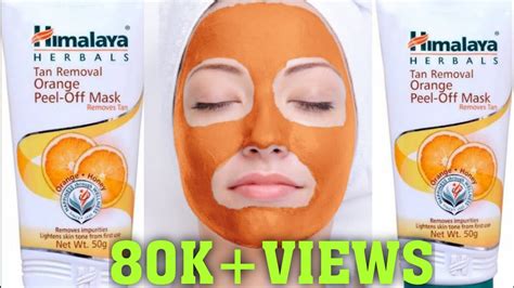 Himalaya Orange Peel Off Mask Reviewbest Face Pack For Oily Skinskin
