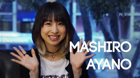 Interview With Mashiro Ayano At Anime Expo Youtube