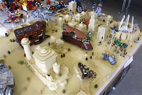 Lego Star Wars Layouts Tatooine Und Scarif Zusammengebaut