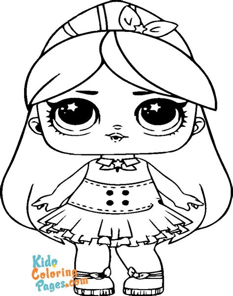 Princess Lol Doll Coloring