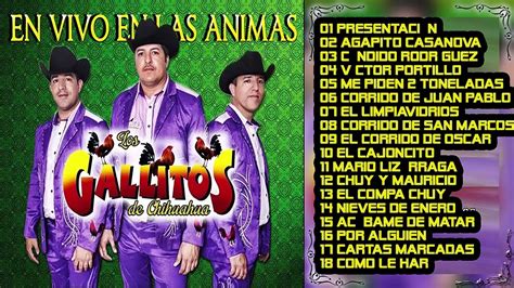 Los Gallitos De Chihuahua Pisando Fuerte Disco De Estudio Y En Vivo