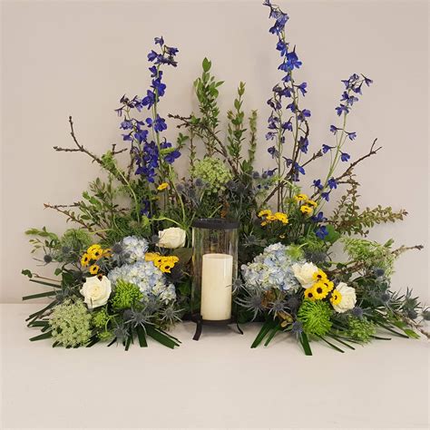 Enchanted Forest Urn Arrangement in Olympia, WA | Specialty Floral Design