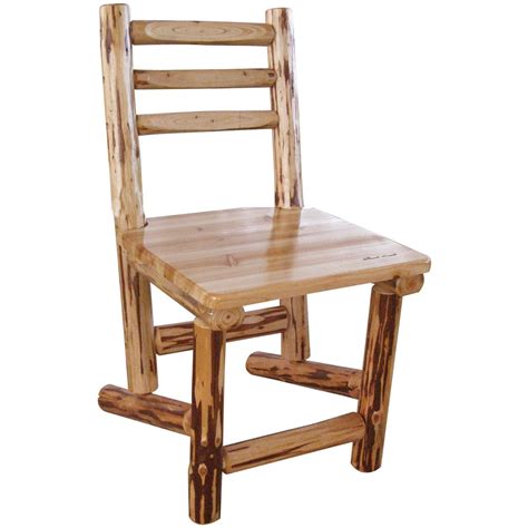 Rush Creek Log Cabin Style Dining Chair 589905 Kitchen And Dining At