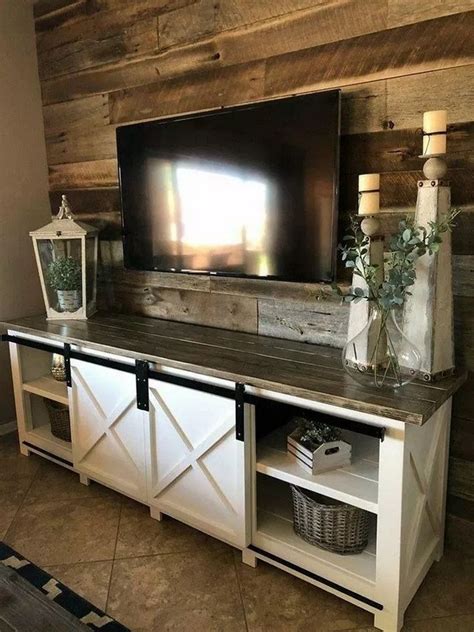 📌 100 Best Farmhouse Living Room Tv Stand Design Ideas 61 In 2020