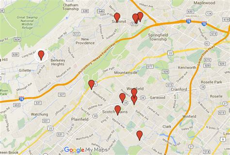 Springfield Area Sex Offender Map Homes To Watch At Halloween Springfield Nj Patch
