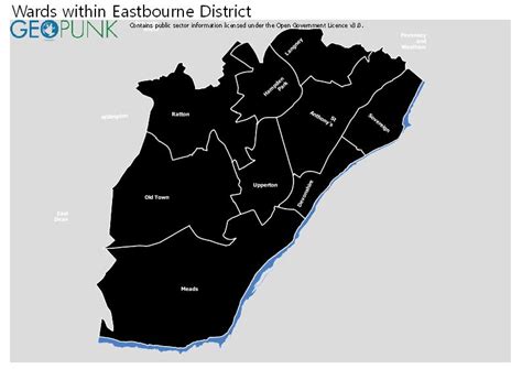 Map And Details For Eastbourne Council Local Authority