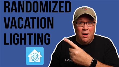 How To Setup Randomized Vacation Lighting In Home Assistant Youtube
