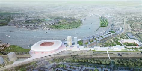 Just as selected in march 2016, new feyenoord stadium is expected to be built at nieuwe maas, partly on water. Feyenoord City: zó gaat het nieuwe Rotterdamse ...