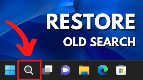 Download How To Restore Old Taskbar Search Icon In Windows 11 22h2
