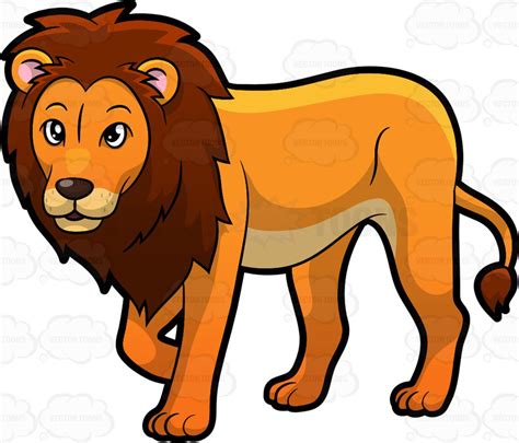 Cartoon Lion Clipart At Getdrawings Free Download