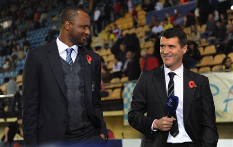 Roy Keane Claims Arsenal Legend Patrick Vieira Would Have Been A Squad Player For Manchester United