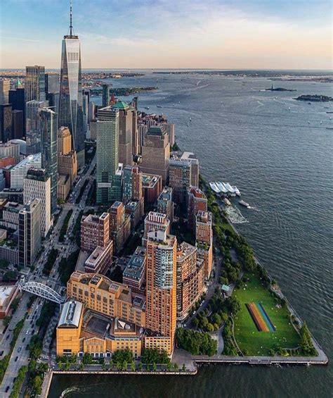 New York City On Instagram Battery Park City 😍 Awesome Shot