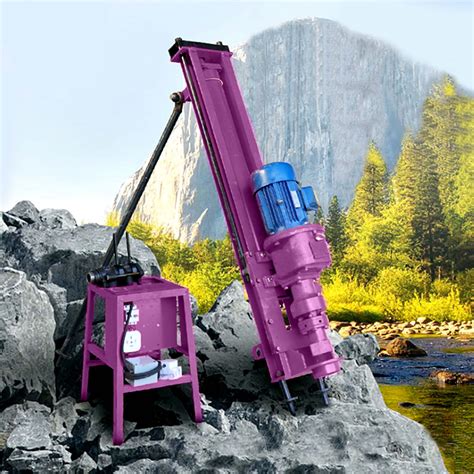 Srqd Bucket Dth Drilling Rig Rotary Borehole Geological Rock Pneumatic Portable Drilling Rig