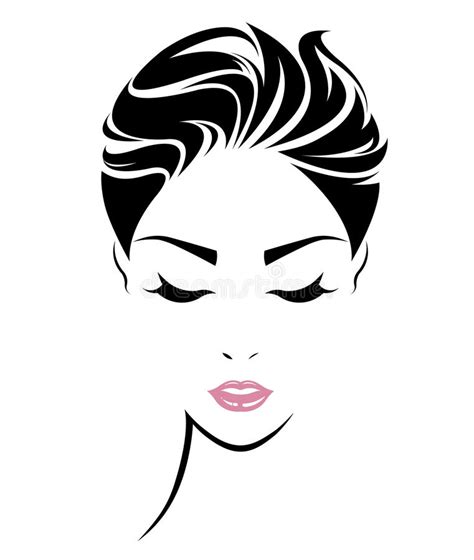 Night shyamalan's 'old' proves time is the most valuable. Women Short Hair Style Icon, Logo Women Face Stock Vector ...