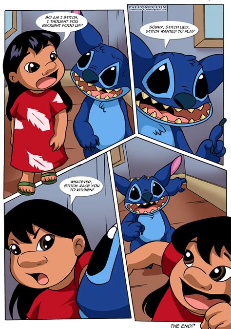 Lilo i stitch lessons pal komiks część 2 w X seks komiksy