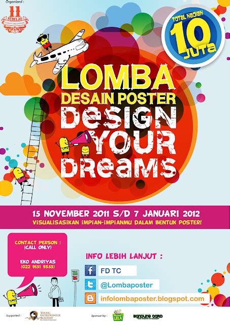 Kompetisi Buat Poster Design Your Dream Info Lomba 2023 Terupdate