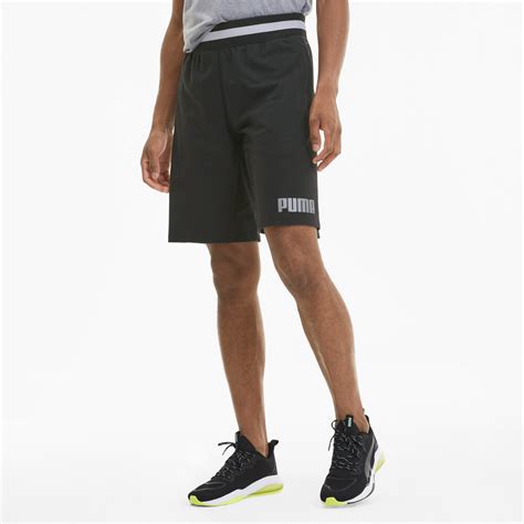 Collective Knitted Mens Training Shorts Black Puma