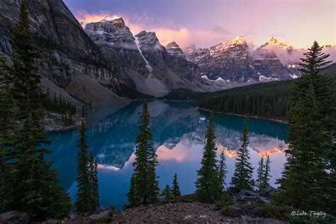 Valley Of The Ten Peaks Moraine Lake Banff Canada Luke Tingley