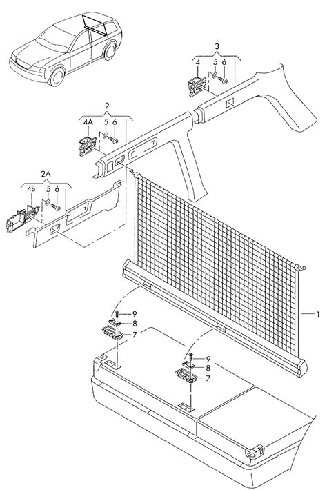 Audi A Avant Net Partition Between Cab And Load