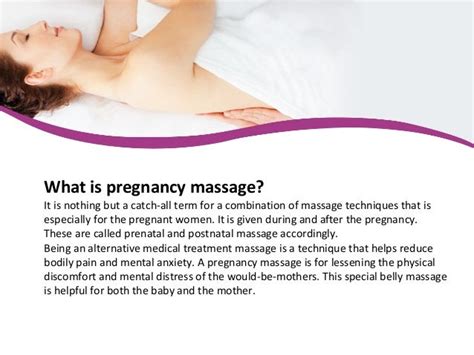 pregnancy massage sydney ppt