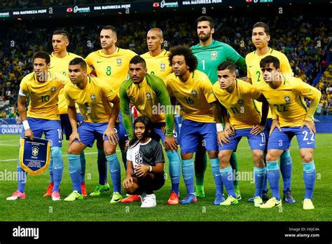 Brazil Football Team 2018 Hi Res Stock Photography And Images Alamy