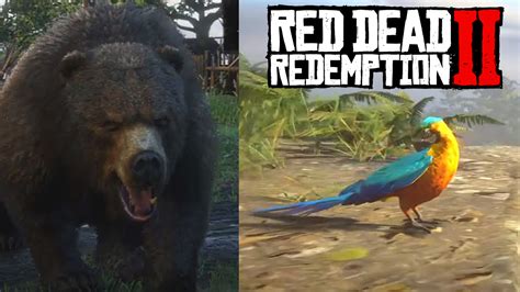 These Red Dead Redemption 2 Mods Lets You Be A Bear Bird