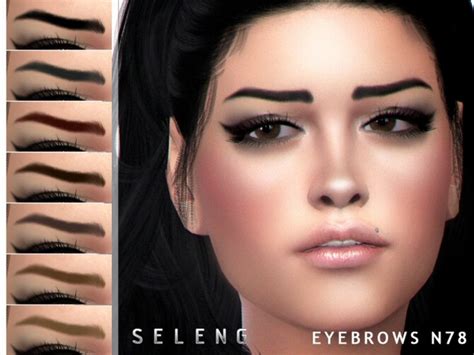 Eyebrows N78 By Seleng At Tsr Sims 4 Updates