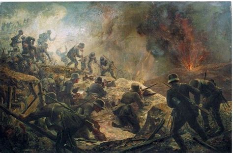 World War 1 Paintings War Art Military Drawings